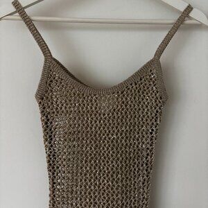 H&M Gold Dress sz XS